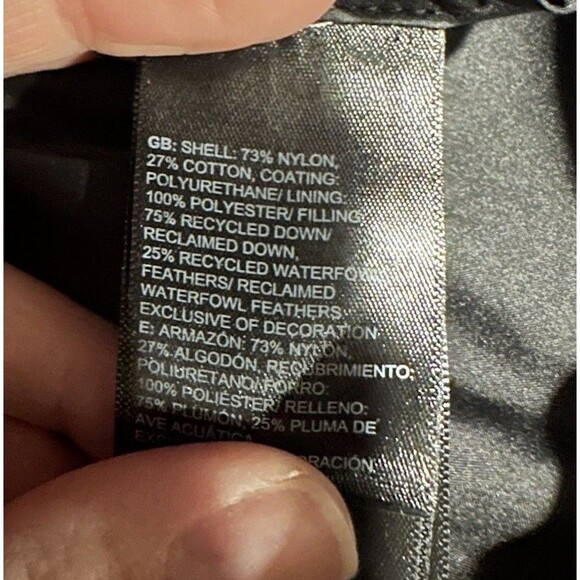 Women's The North Face Sierra Down Parka Coat Size L Black NWOT! - Picture 11 of 12